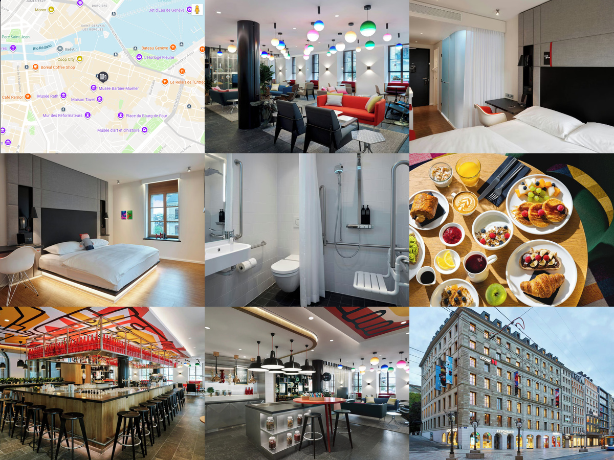 citizenM Geneva Genebra upgrade